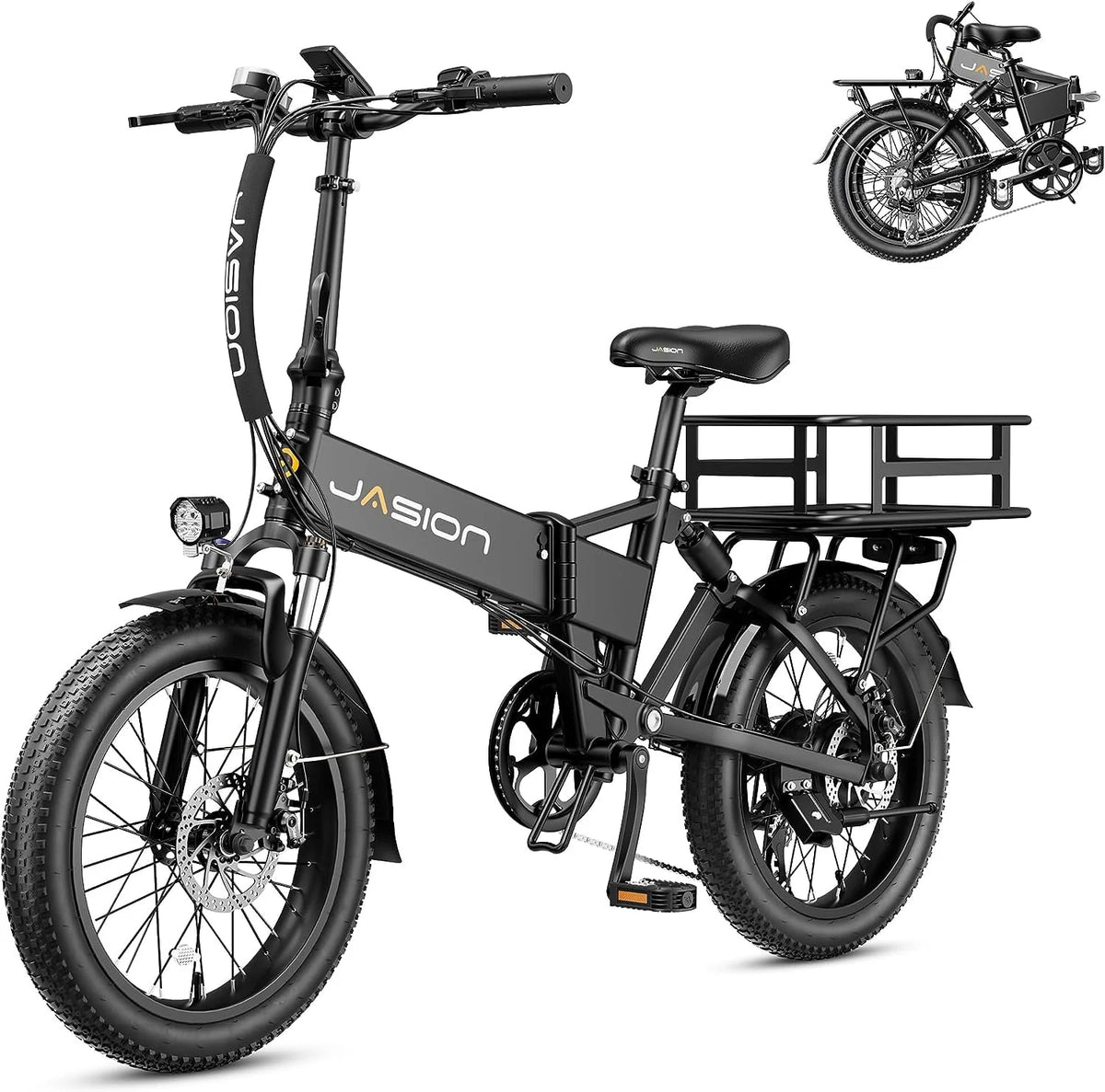 500W Folding Electric Bike with 48V 10AH Removable Battery R683566