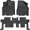All Weather Floor Mat 2 Row Liner Set TPO V366