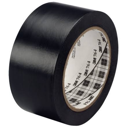 Black Vinyl Tape 2x22 x 36 Yard Roll Y295