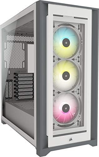Black Tempered Glass Mid-Tower ATX PC Case Y4592
