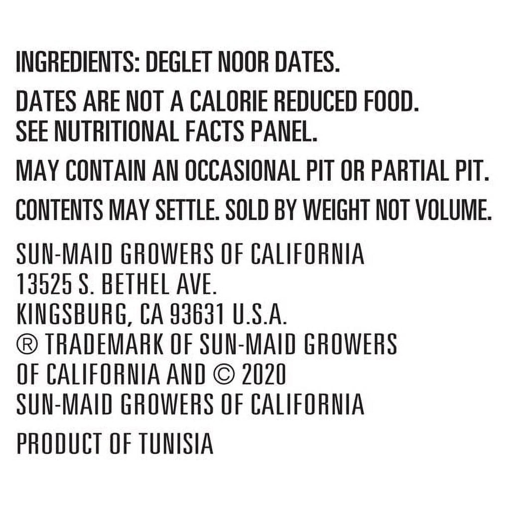 Pitted Dried Dates 8 oz Pack of 3 C16685