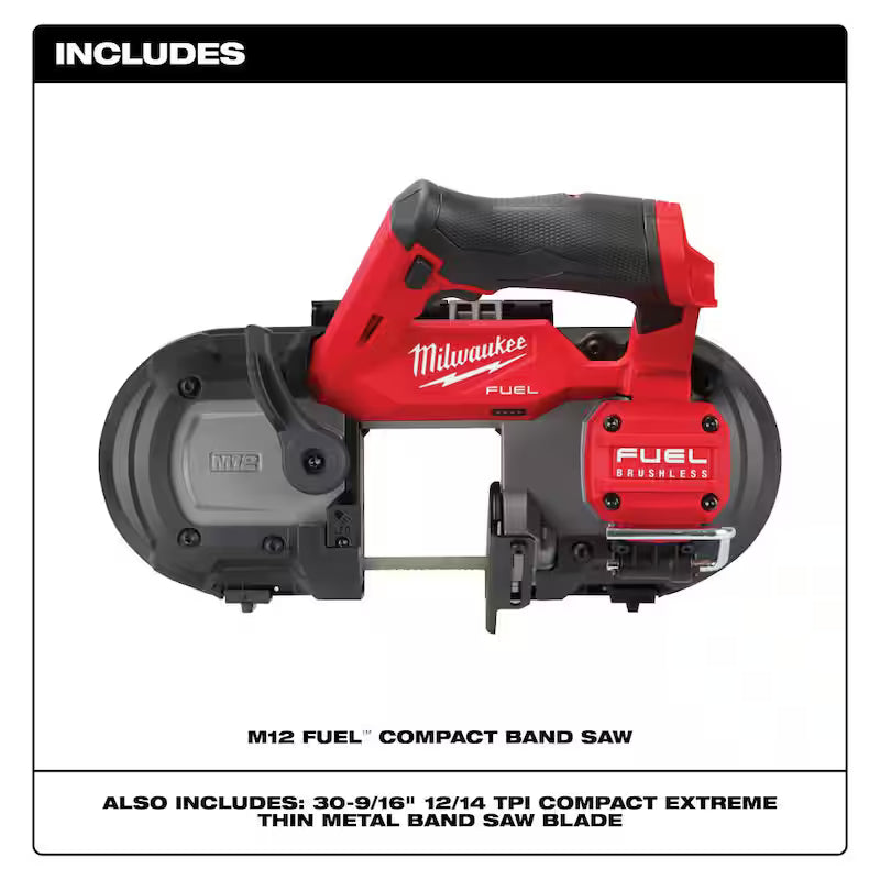 12V Cordless Compact Band Saw with Starter Kit T152