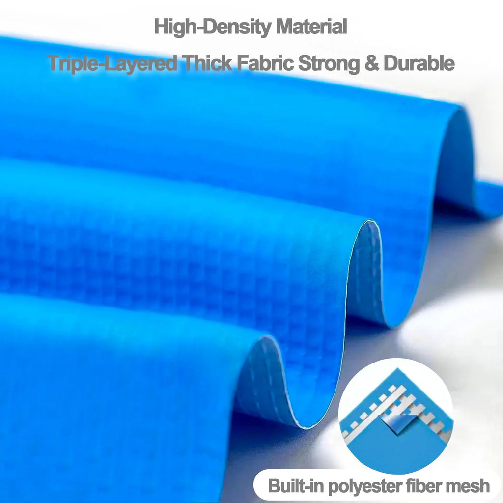 Inflatable Top Ring Round Pool Blue 10 ft x 30 in Q5151