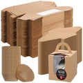 100 Set Christmas Cupcake Boxes with Window L1528