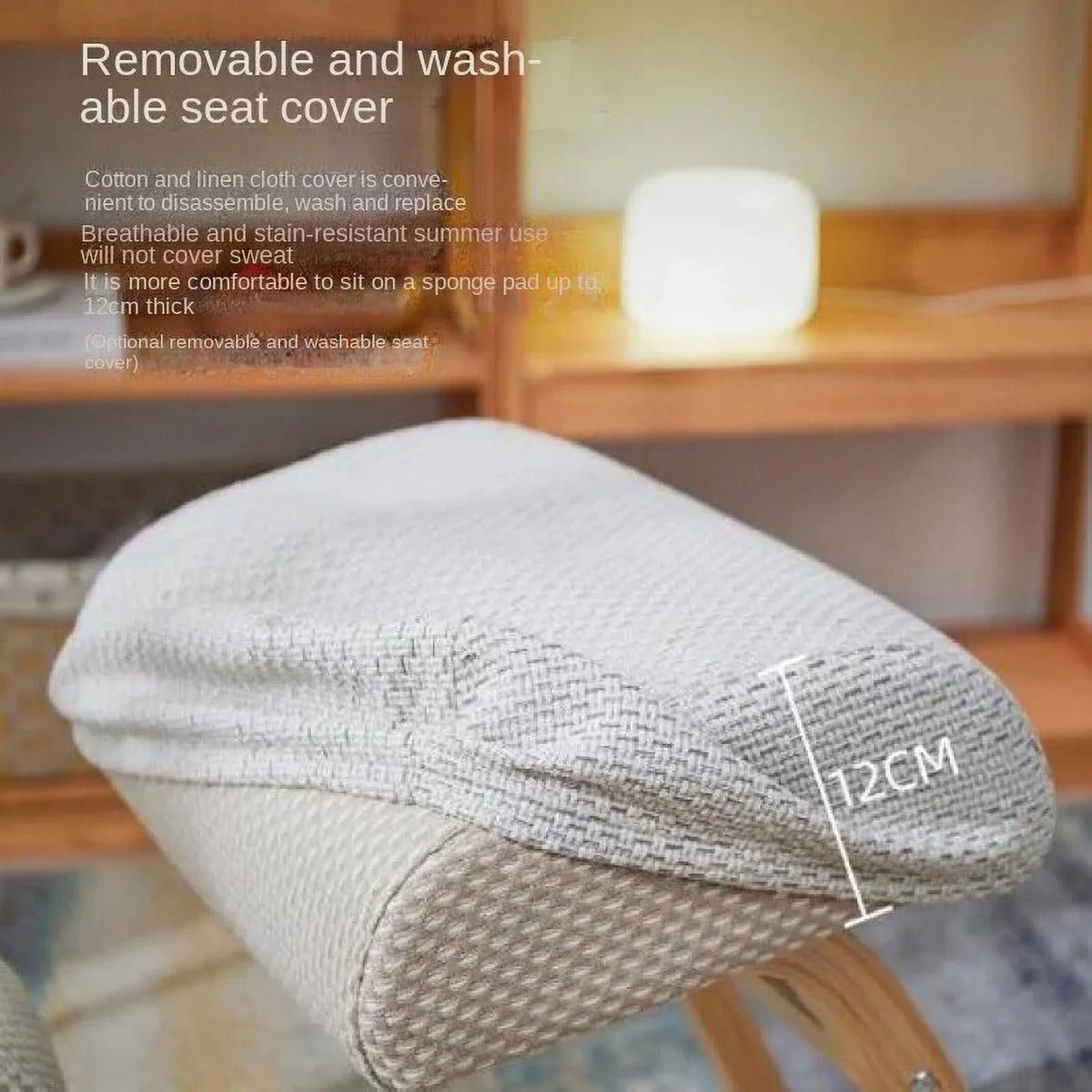 Ergonomic Kneeling Chair Stool with Thick Cushion Y858864