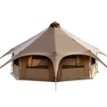 Canvas Tent with Stove Jack 16.4ft Dia D17124
