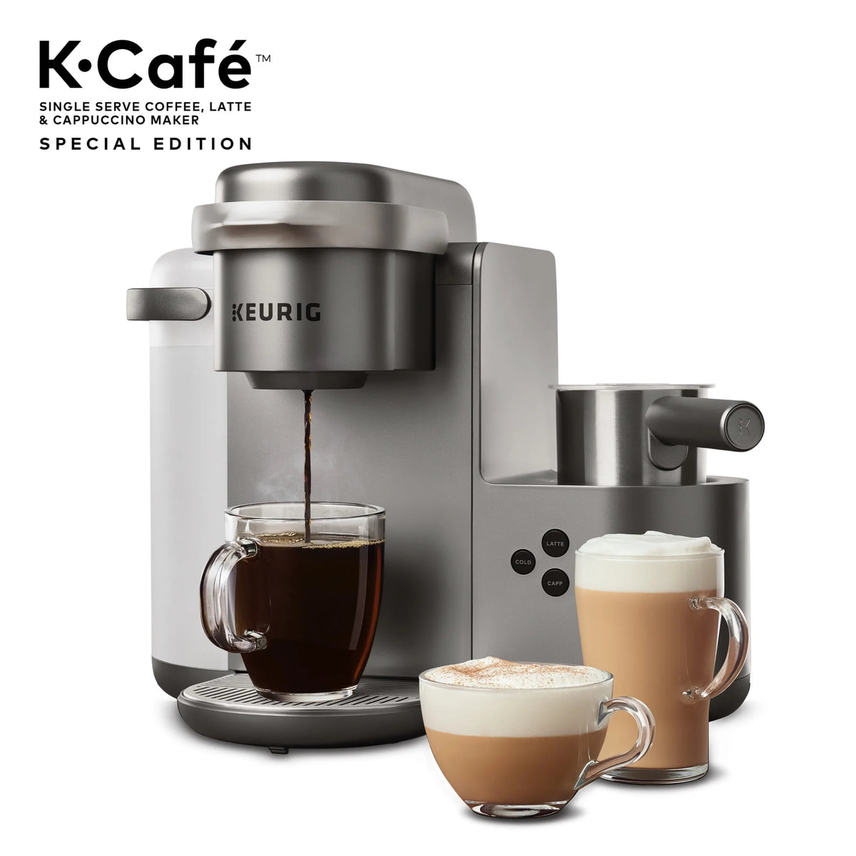 Single Serve Coffee Latte and Cappuccino Maker O959