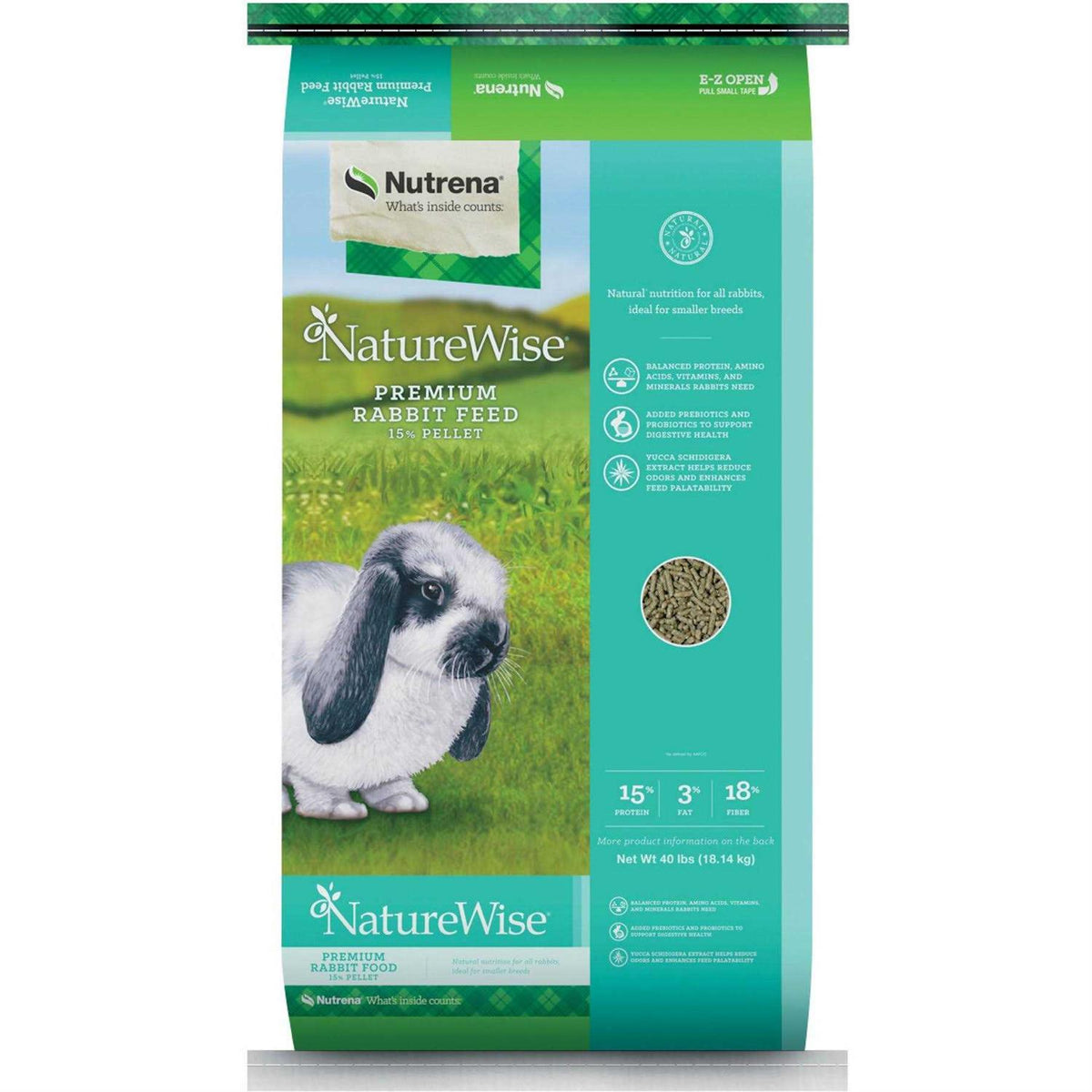 15% Rabbit Feed K3414