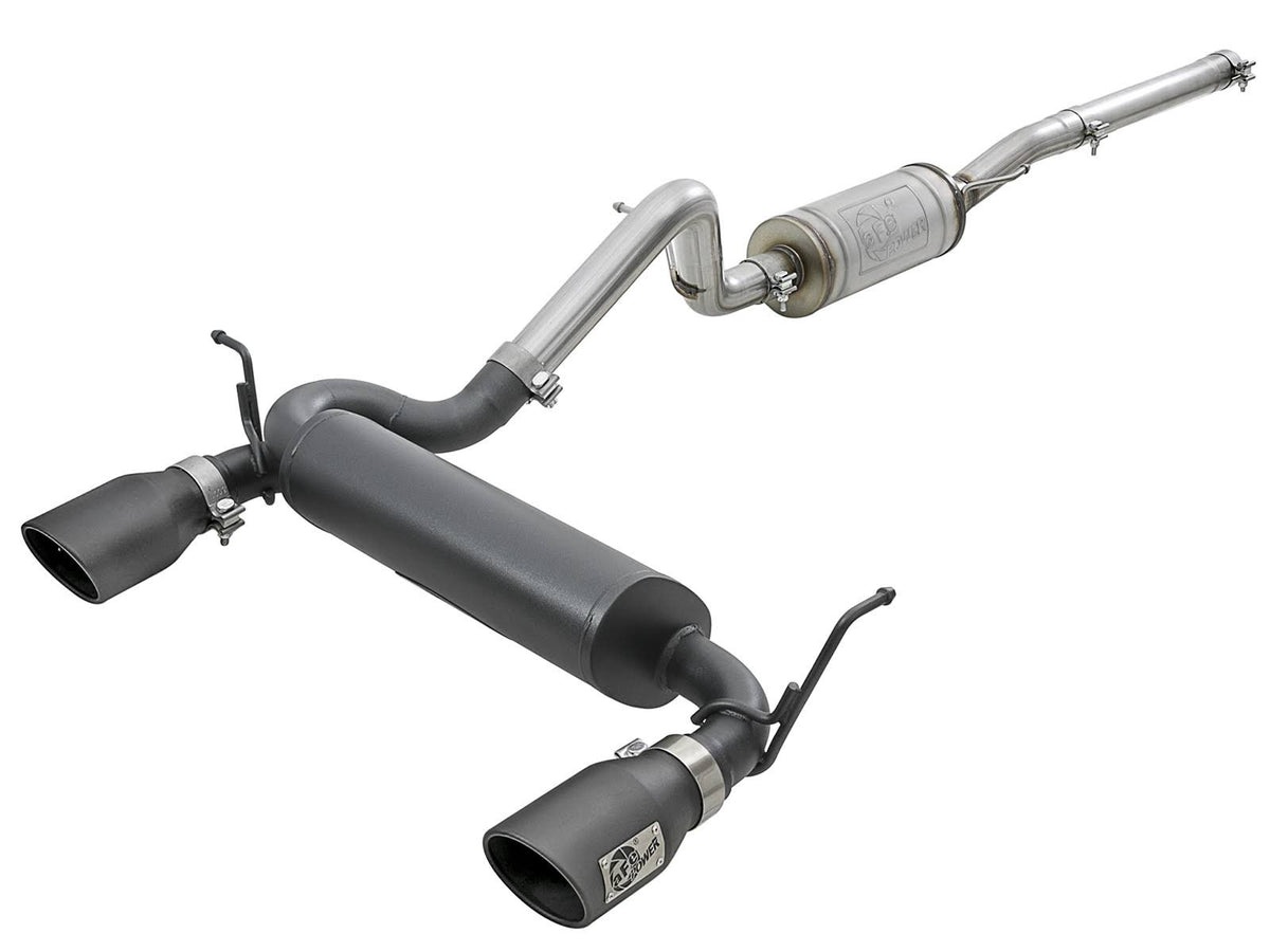 Jeep Wrangler JK Cat-Back Exhaust System J61227