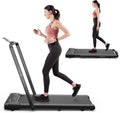 2 in 1 Folding Treadmill 3 HP 300lbs Capacity R199