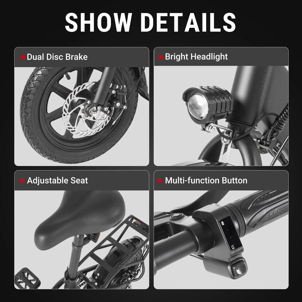 350W Folding Electric Bike I17910