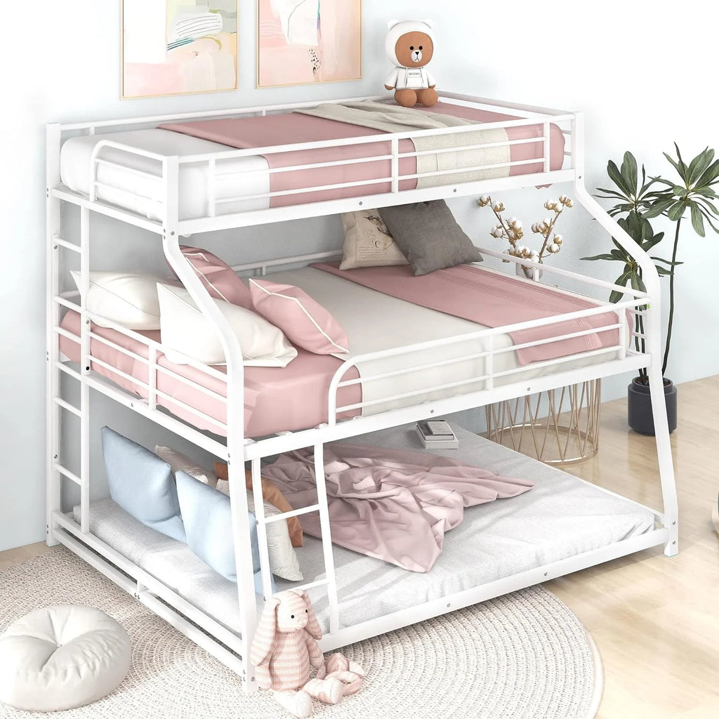 Metal Bunk Bed with Ladders W947
