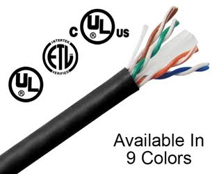 Cat6 Unshielded Riser CMR UTP Solid 24 AWG Gray Ethernet Cable I892