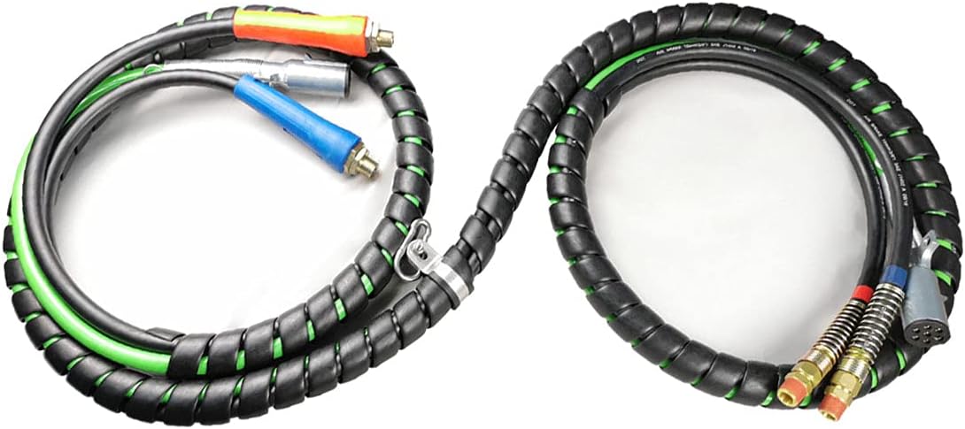 3 in 1 ABS Electrical Cord Air Line Kit 12ft F860