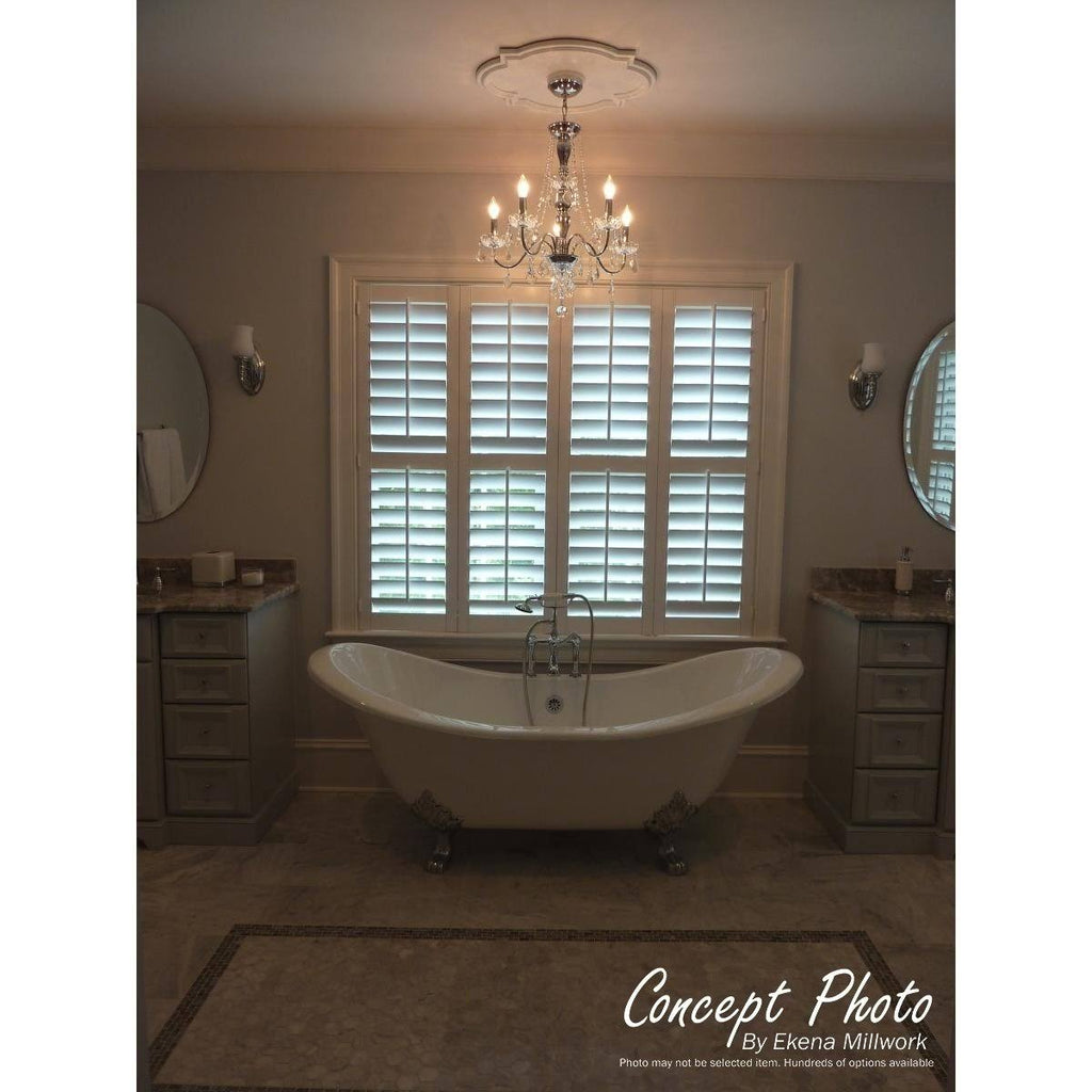 Hand-Painted Deco Ceiling Medallion I936