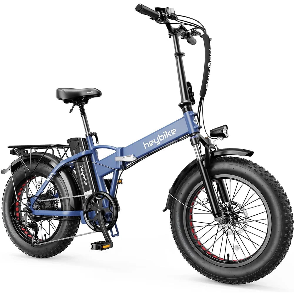 Foldable 20 Fat Tire Electric Bike with 500W Motor X90018