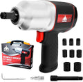 1/2-Inch Drive Air Impact Wrench with 8 Sockets & Case H8148