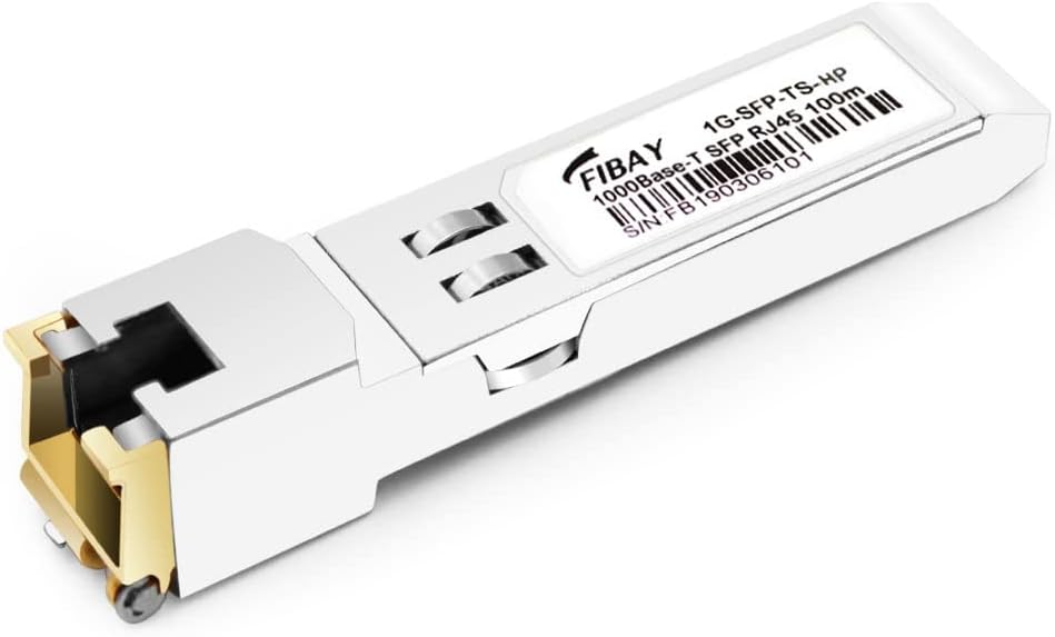 1000Base-T SFP to RJ45 Copper Transceiver Module Pack of 2 V78048