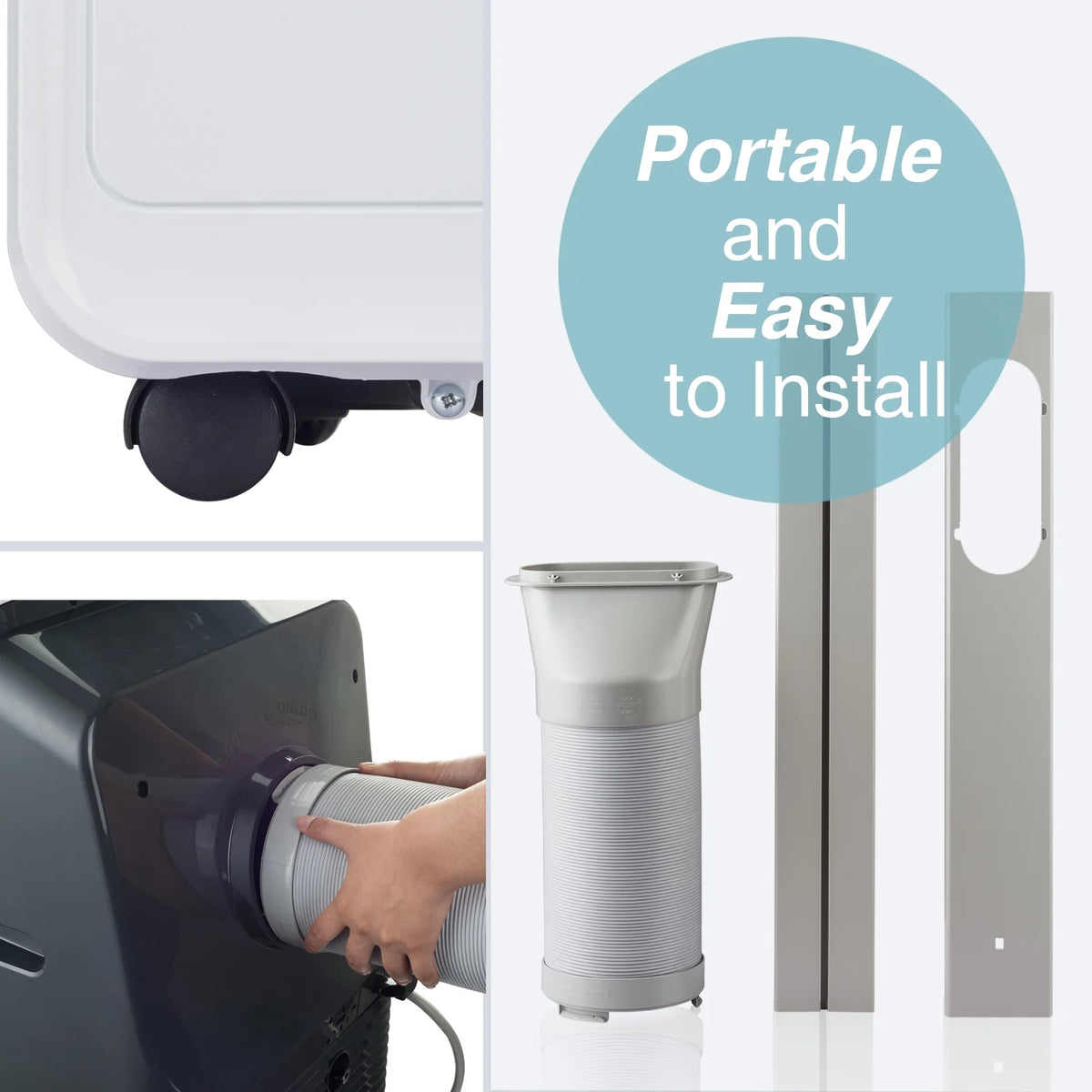 Smart Wifi Portable Air Conditioner 11,500 BTU 4 in 1 E176052