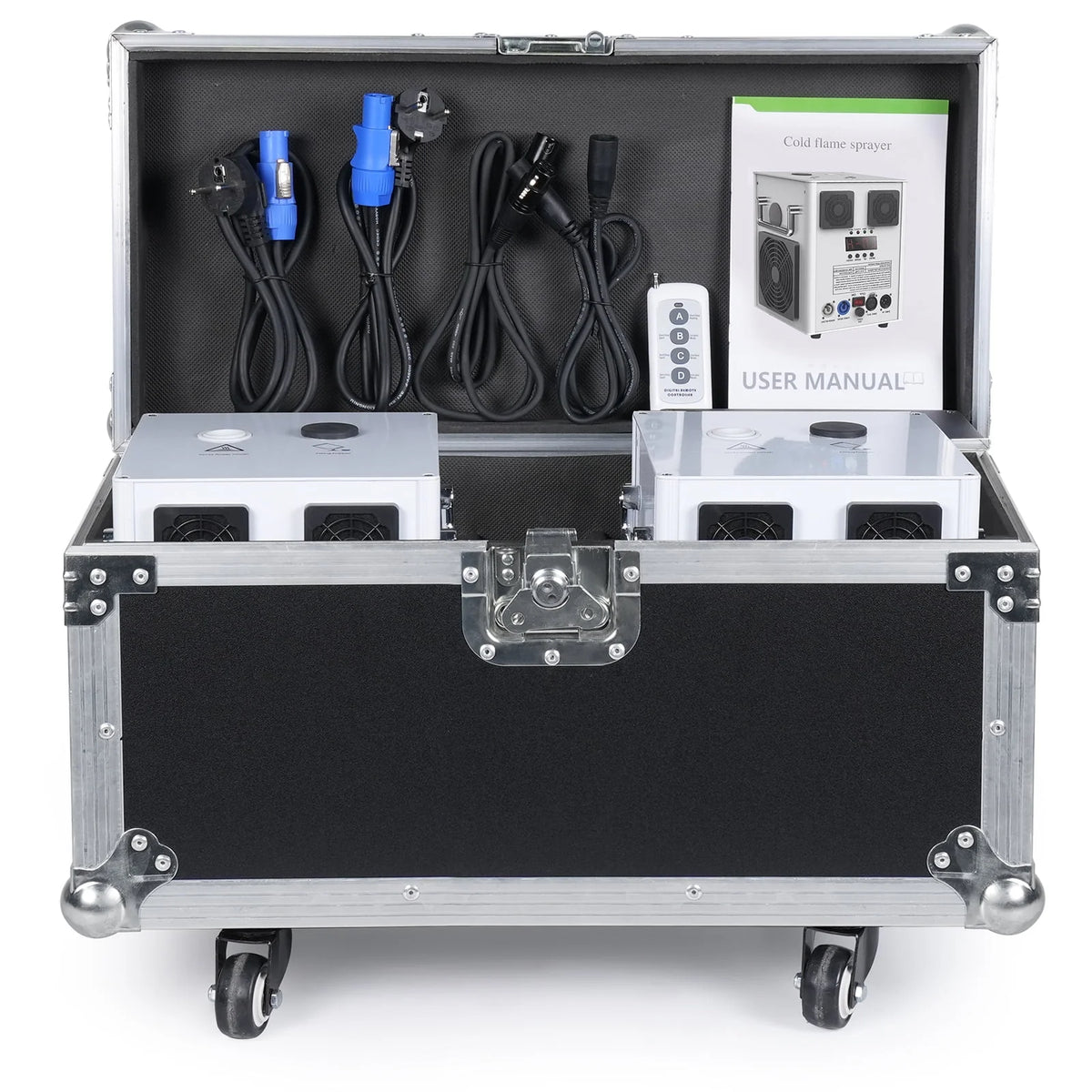 4 Pack Black Adjustable Stage Special Effect Machine H8771