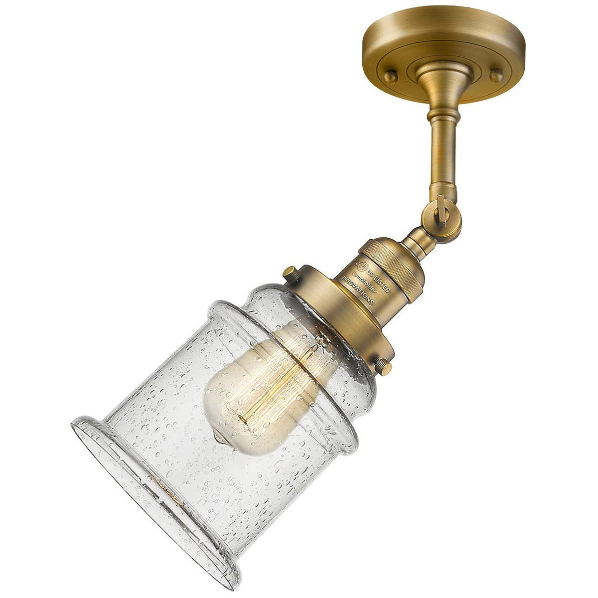 1 Light Semi Flush Mount E4954