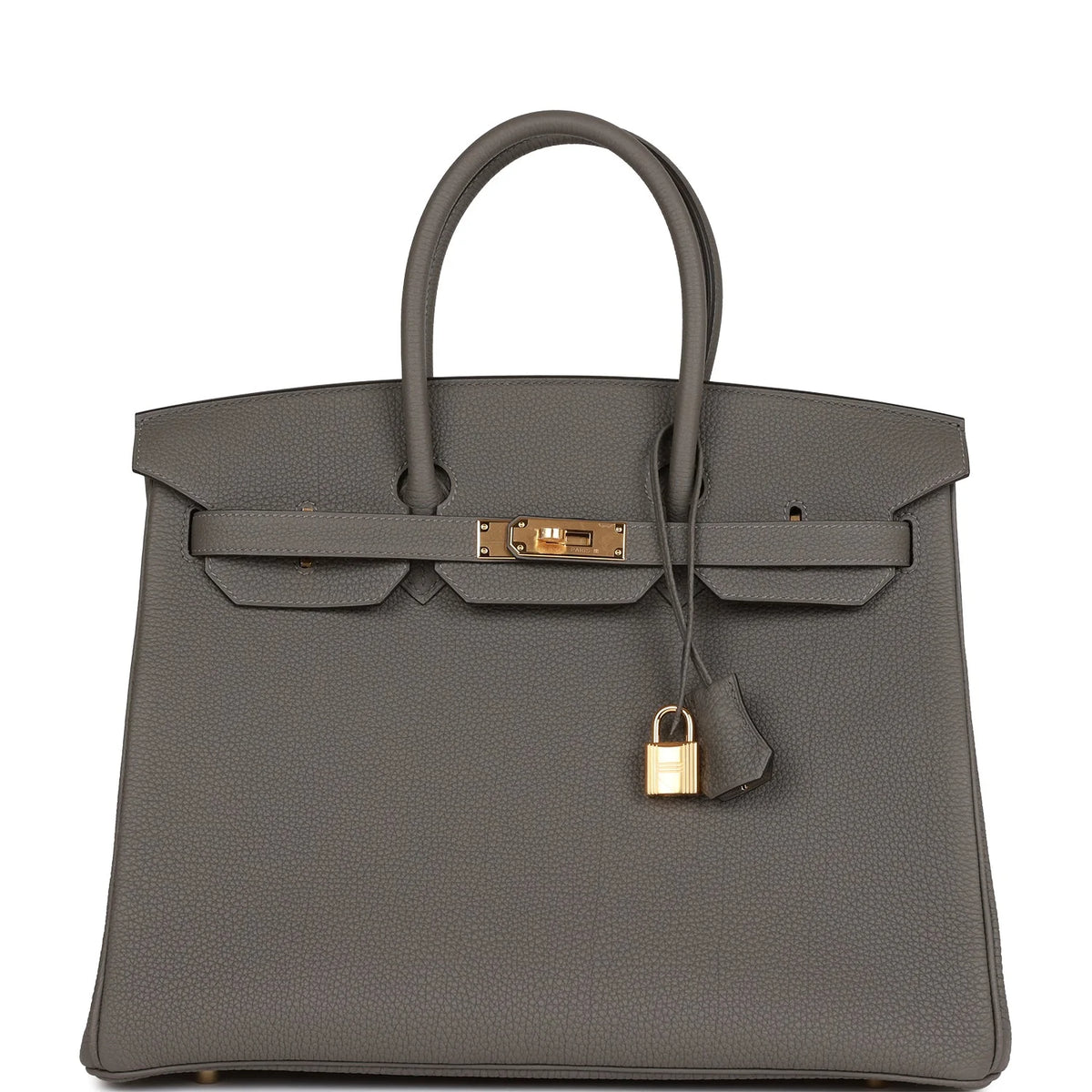 Togo Leather Handbag Q8932