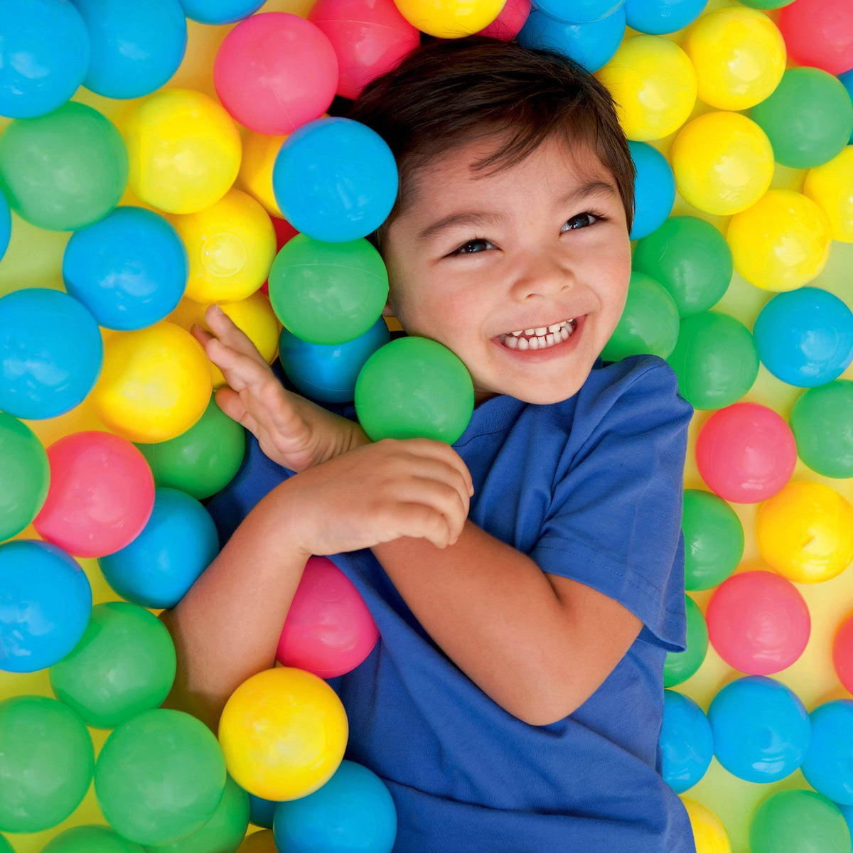 Plastic Play Balls 100 Count 6 Pack B651