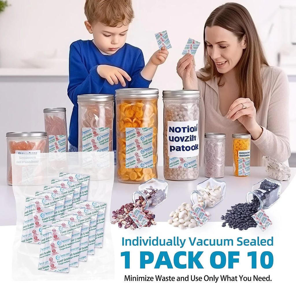 500CC 100 Packs Food Grade Oxygen Absorbers B9426