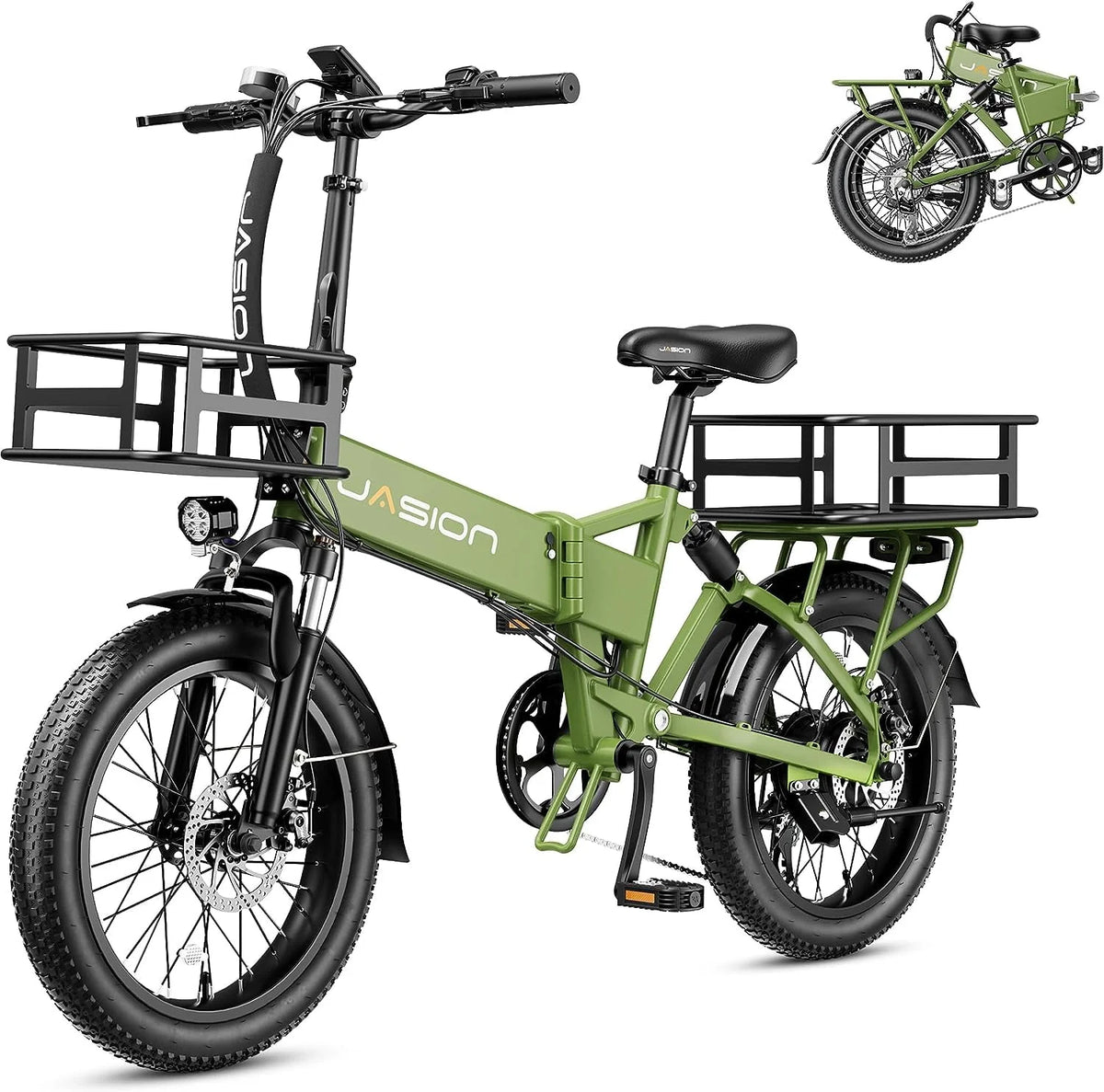 500W Folding Electric Bike with 48V 10AH Removable Battery R683566