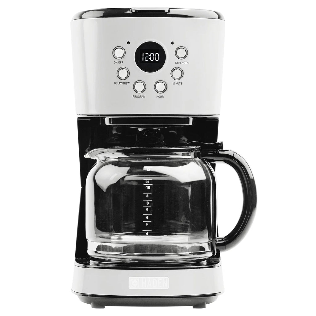 Blue 12 Cup Programmable Coffee Maker with Countertop Microwave N67427