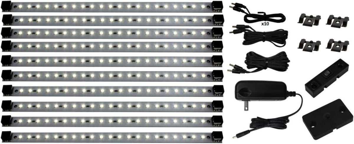 21 LED Under Cabinet Lighting Warm White I86235