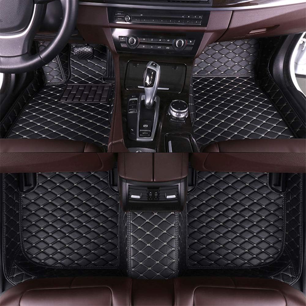 Custom Car Floor Mat XPE Leather Waterproof Brown K870052