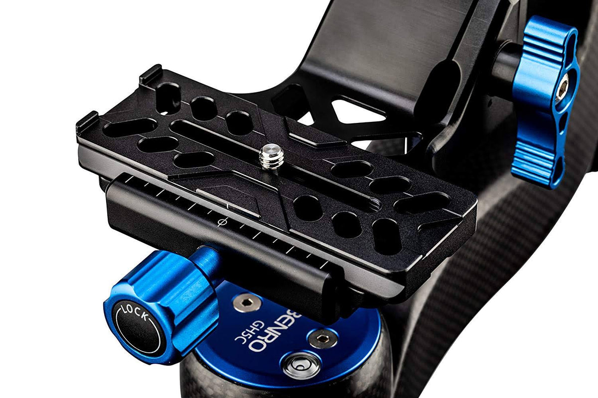 Carbon Fiber Gimbal Head with Plate K7404