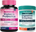 Probiotics Prebiotics Digestive Enzymes 60 Capsules J11050