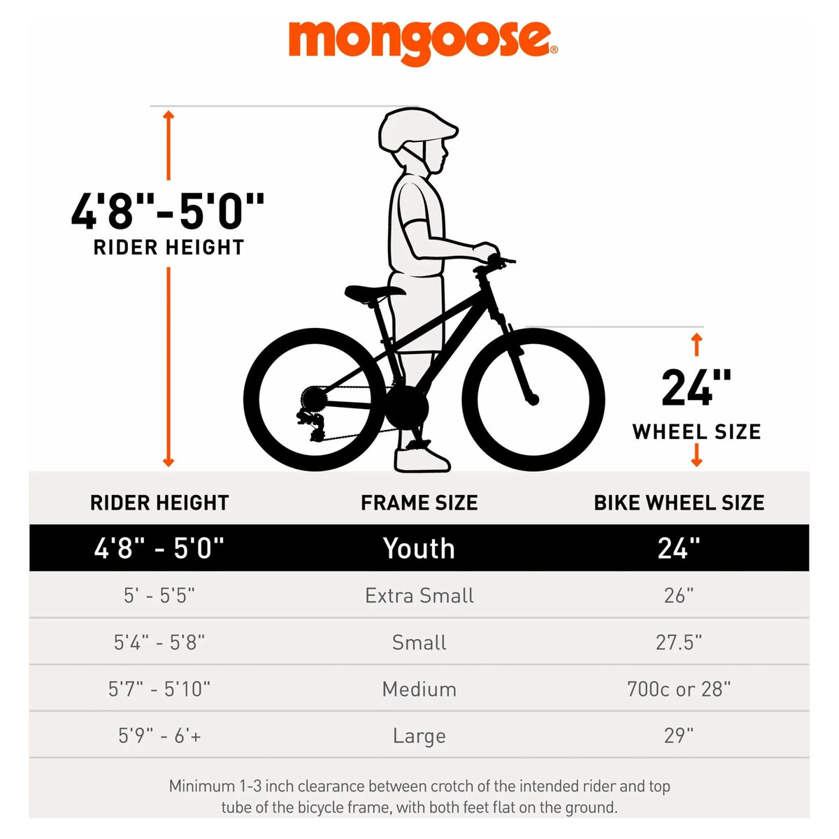 24-in. Mountain Bike, Black and Yellow, 21 Speeds C36453