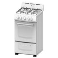 White Gas Range Oven K677