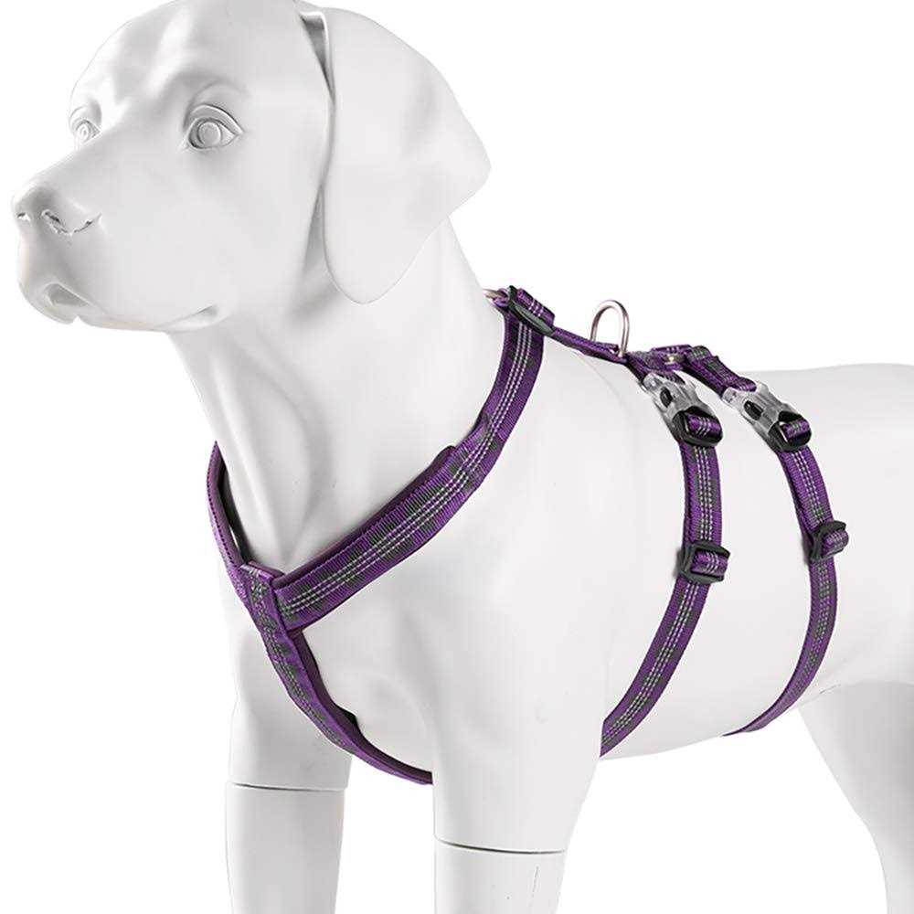 Polyester Reflective No Pull Dog Harness M48265