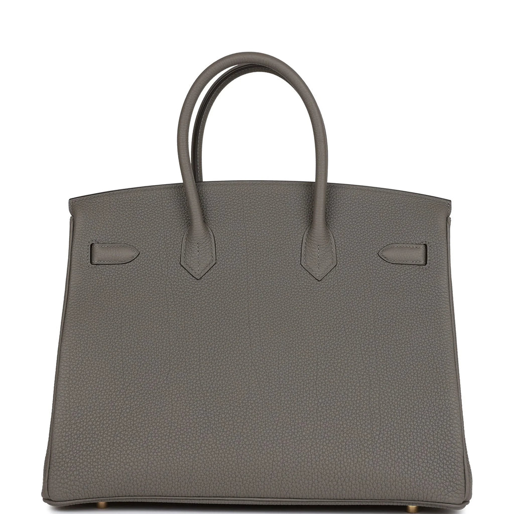 Togo Leather Handbag Q8932