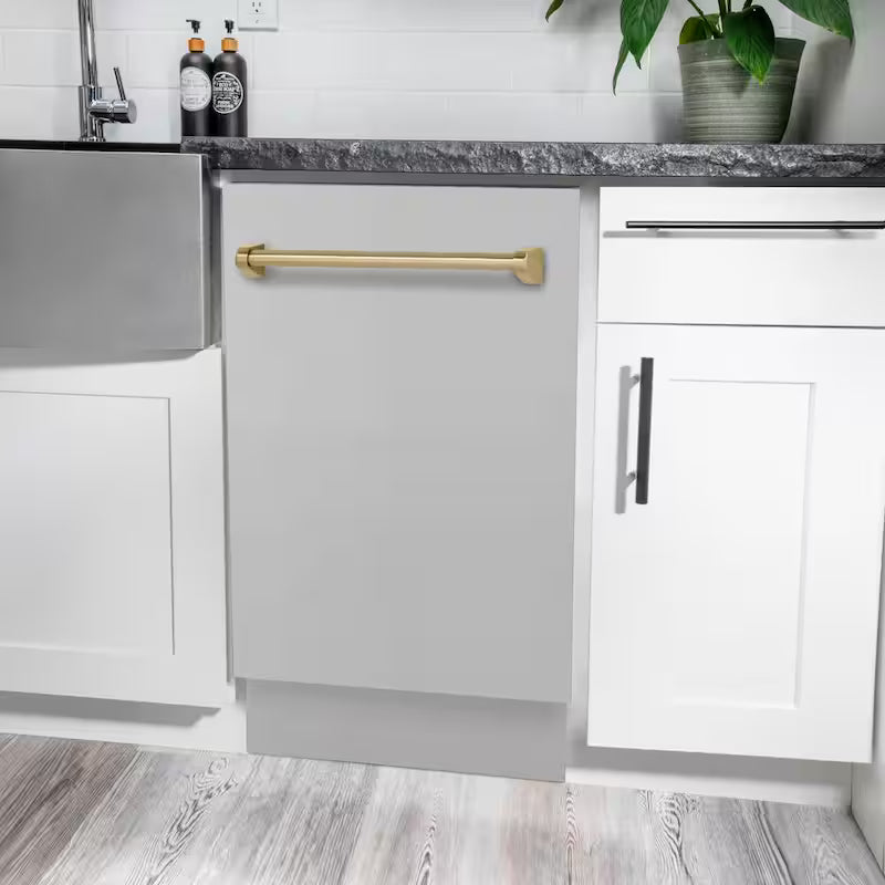 18 in. 8-Cycle Tall Tub Dishwasher with 3rd Rack in Stainless Steel C257165