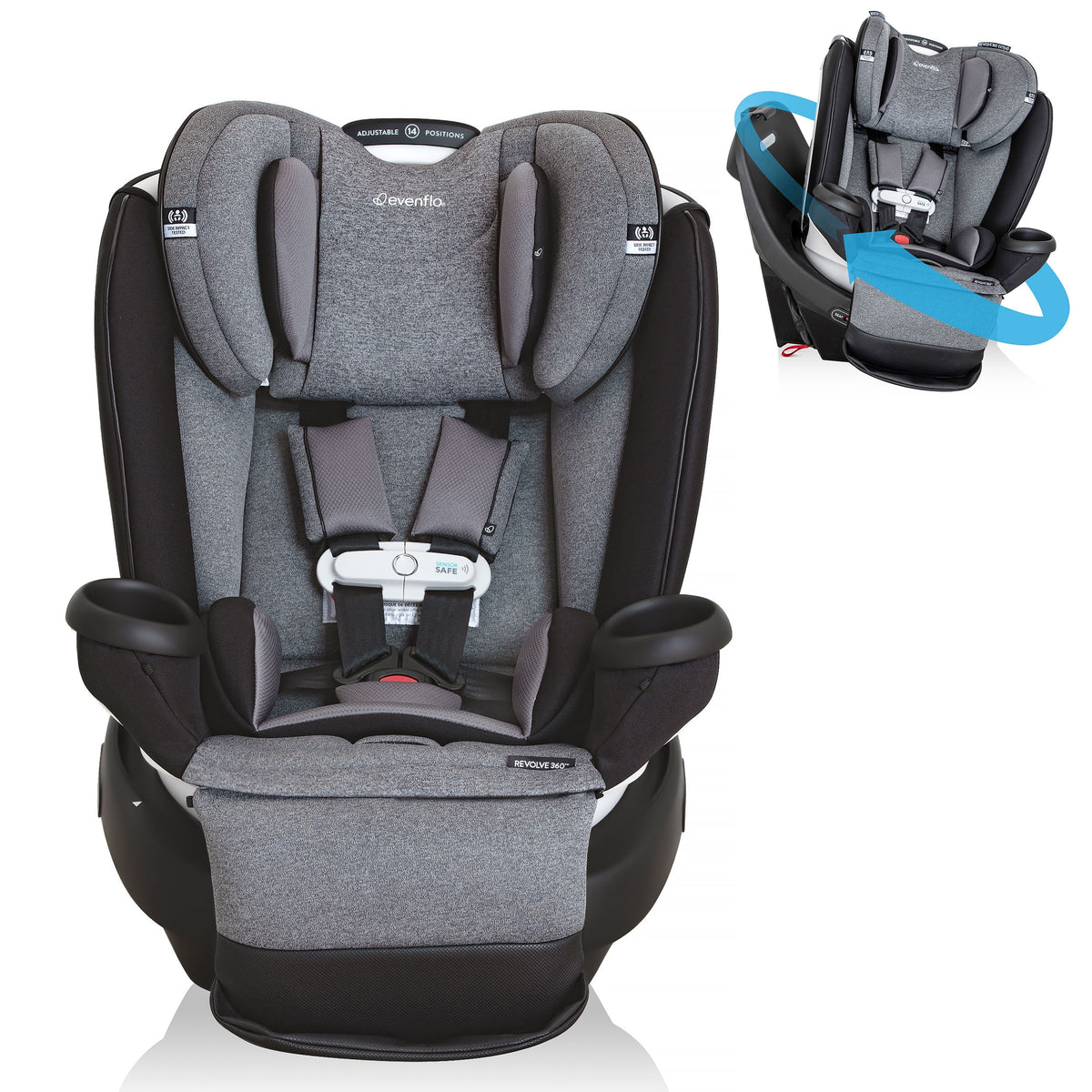 Gold All-in-One Rotational Car Seat D49137