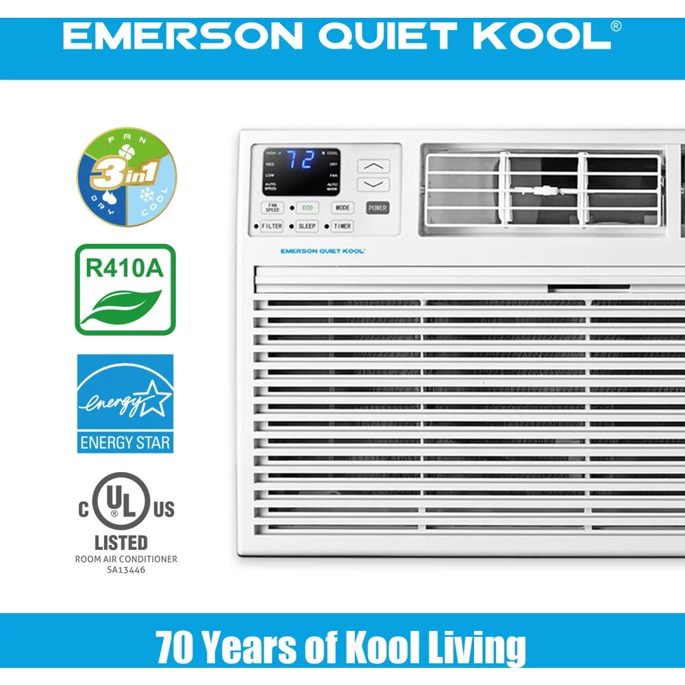 230V 14,000 BTU Through-the-Wall Air Conditioner with Remote Control N90940