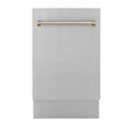 18 in. 8-Cycle Tall Tub Dishwasher with 3rd Rack in Stainless Steel C257165