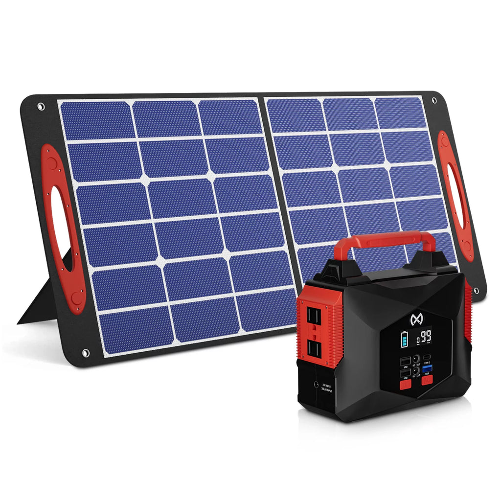 Portable Power Station and Foldable Solar Set of 2 L1946