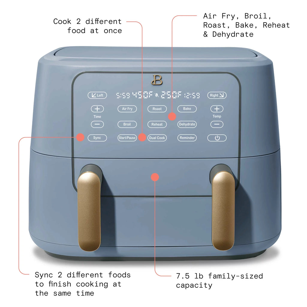 9 QT TriZone Air Fryer O1136
