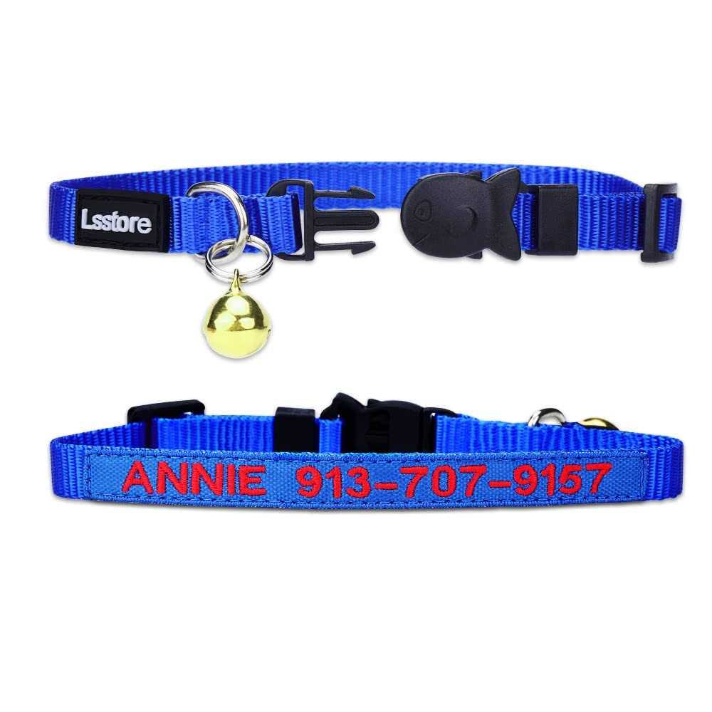 Nylon Cat Collar with Bell Q41974