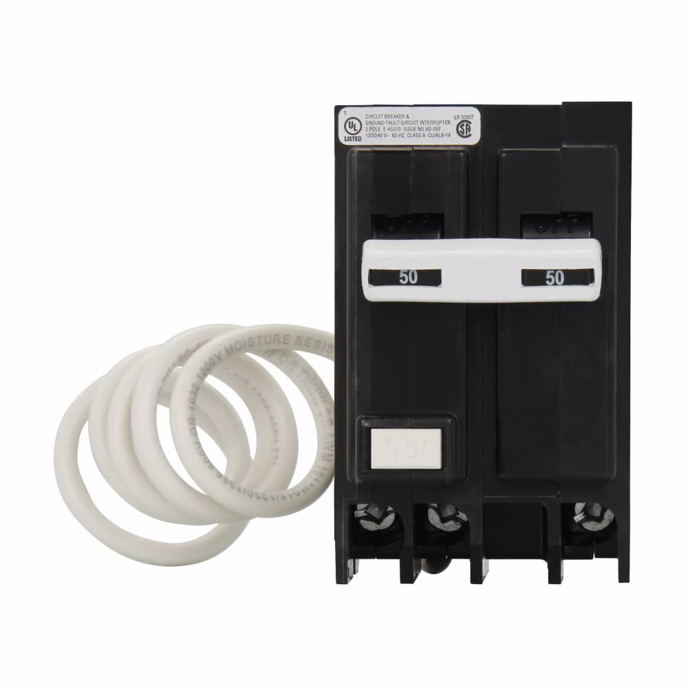 2-Pole 25 Amp Ground Fault Circuit Breaker B17306
