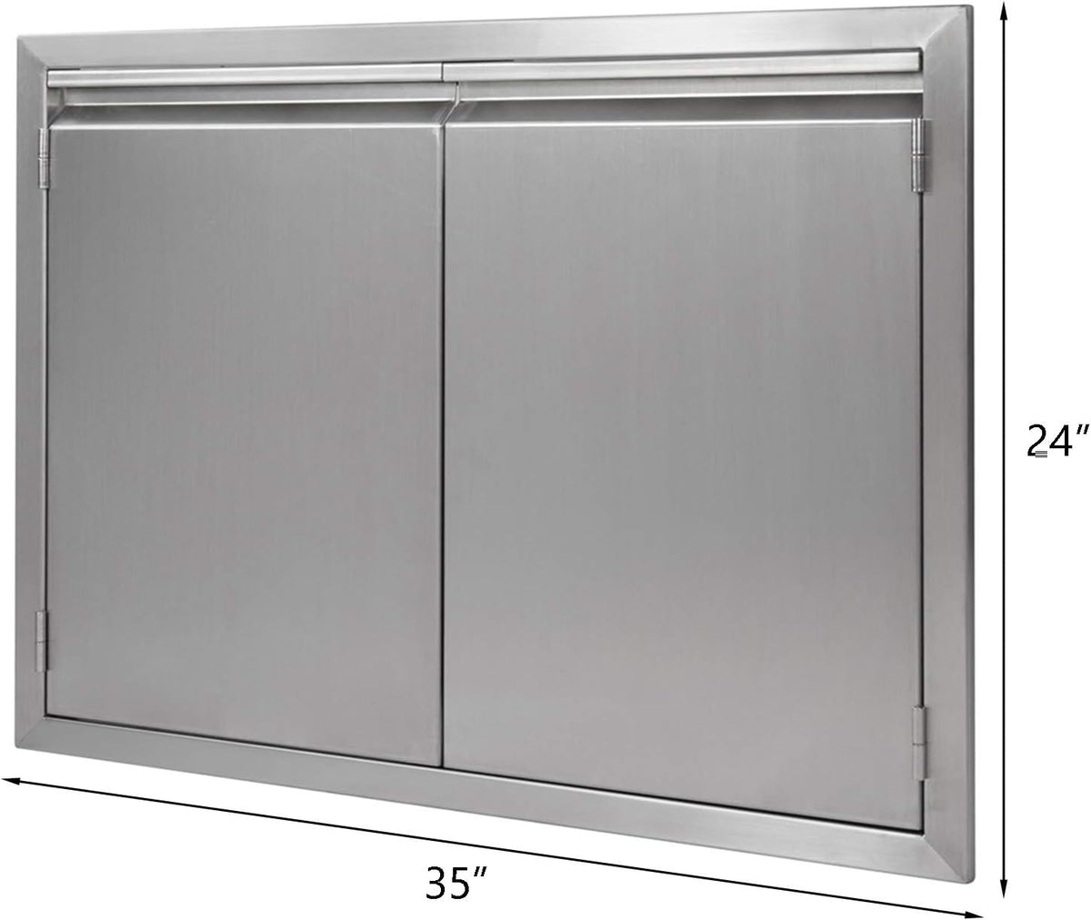 35 W x 24 H 304 Stainless Steel BBQ Access Door B64638