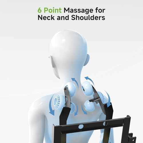 Black Full Body Zero Gravity Shiatsu Massage Recliner N640