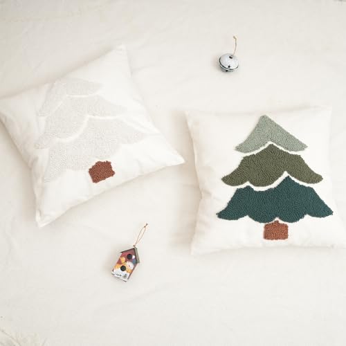 Christmas 18x18 Inch Embroidered Throw Pillow Covers I46970