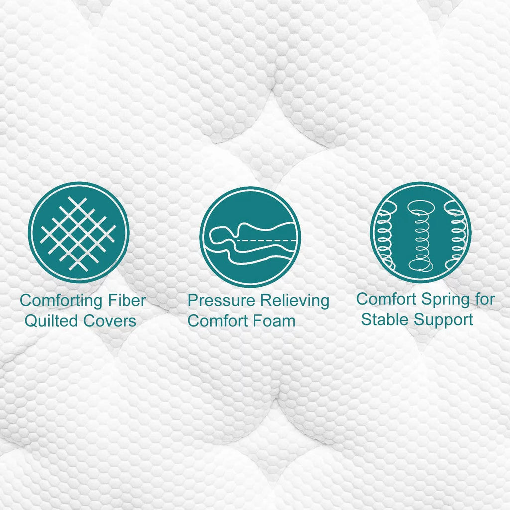 King Size Memory Foam Hybrid Innerspring Mattress Q246